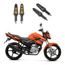 KIT 4 Seta Sequencial Pisca de Led Estrela Modelo P09S Moto FAZER 150 Ano 2010 2011 2012 2013 2014 2015 KIT 4 Seta Sequencial Pisca de Led Estrela Modelo P09S Moto FAZER 150 Ano 2010 2011 2012 2013 2014 2015