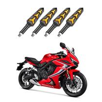 KIT 4 Seta Sequencial Pisca de Led Universal Modelo P09S Estrela Moto 650R Ano 2004 2005 2006200720082009 KIT 4 Seta Sequencial Pisca de Led Universal Modelo P09S Estrela Moto 650R Ano 2004 2005 2006200720082009