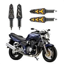 KIT 4 Seta Sequencial Pisca de Led Universal Modelo P09S Estrela Moto BANDIT 1200 Ano 2010 2011 2010 2013 2014 2015