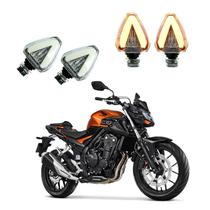 KIT 4 Setas Esportiva Pisca de Led Modelo P07 para Moto Honda CB 500F 2016 2017 2018201920202021 KIT 4 Setas Esportiva Pisca de Led Modelo P07 para Moto Honda CB 500F 2016 2017 2018201920202021