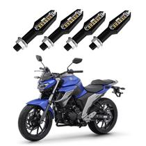 KIT 4 Setas Esportiva Pisca de Led Modelo P29 FAZER 250 2010 2011 2012 2013 2014 2015
