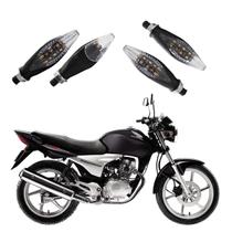 KIT 4 Setas Esportiva Pisca de Led Modelo P30 Para Moto Honda CG 150 SPORT 2016 2017 2018201920202021