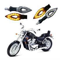 Kit 4 Setas Esportivas Led P01C Carbono Modelo Flecha vazado INTRUDER VS 800 GLP 2010 2011 2012 2013 2014 2015 Kit 4 Setas Esportivas Led P01C Carbono Modelo Flecha vazado INTRUDER VS 800 GLP 2010 2011 2012 2013 2014 2015