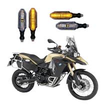 KIT 4 Setas Esportivas Pisca de Led Modelo P26 Para Moto BMW F 800 ADVENTURE Ano 2004 2005 2006 2007 2008 2009