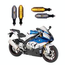 KIT 4 Setas Esportivas Pisca de Led Modelo P26 Para Moto BMW S 1000 RR Ano 2004 2005 2006 2007 2008 2009