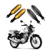 KIT 4 Setas Esportivas Pisca de Led Modelo P26 Para Moto CG 150 CARGO 2010 2011 2012 2013 2014 2015 KIT 4 Setas Esportivas Pisca de Led Modelo P26 Para Moto CG 150 CARGO 2010 2011 2012 2013 2014 2015