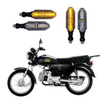 KIT 4 Setas Esportivas Pisca de Led Modelo P26 Para Moto DAFRA SUPER 100 Ano 2004 2005 2006 2007 2008 2009 KIT 4 Setas Esportivas Pisca de Led Modelo P26 Para Moto DAFRA SUPER 100 Ano 2004 2005 2006 2007 2008 2009