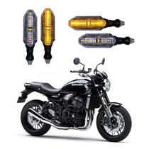 KIT 4 Setas Esportivas Pisca de Led Modelo P26 Para Moto KAWASAKI Z 900 Ano 2004 2005 2006 2007 2008 2009 KIT 4 Setas Esportivas Pisca de Led Modelo P26 Para Moto KAWASAKI Z 900 Ano 2004 2005 2006 2007 2008 2009