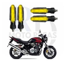 Kit 4 Setas Led Universal 12V P53 Pisca para Moto HONDA CB 1300 Esportiva 2004 2005 2006 2007 2008 2009 2010 2011 2012