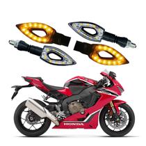 Kit 4 Setas Sequenciais Led P01S Flecha Vazado Para Moto HONDA CB 1000R 2004 2005 2006 2007 2008 2009 2010 2011 2012