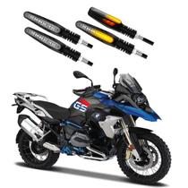 KIT 4 Setas Sequenciais Modelo P25B Slim / Palito Para Moto BMW R1200 RALLYE 2004 2005 2006 2007 2008 2009 KIT 4 Setas Sequenciais Modelo P25B Slim / Palito Para Moto BMW R1200 RALLYE 2004 2005 2006 2007 2008 2009
