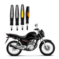 KIT 4 Setas Sequenciais Modelo P25B Slim / Palito Para Moto CG 150 START 2016 2017 2018201920202021 KIT 4 Setas Sequenciais Modelo P25B Slim / Palito Para Moto CG 150 START 2016 2017 2018201920202021