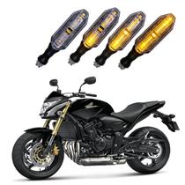 Kit 4 Setas Sequenciais P26 S Honda CB 600F Hornet 2004 2005 2006 2007 2008 2009