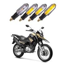 Kit 4 Setas Sequenciais Pisca Led Universal Modelo P50S XTZ 150 CROSSER 2013 2014 2015 2016 2017 2018 2019 2020 2021