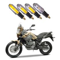 Kit 4 Setas Sequenciais Pisca Led Universal Modelo P50S XTZ 250 TENERÊ 2004 2005 2006 2007 2008 2009 2010 2011 2012