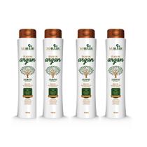 kit 4 Shampoo 400ml Óleo de Argan Anti Frizz e Volume Mahair kit 4 Shampoo 400ml Óleo de Argan Anti Frizz e Volume Mahair