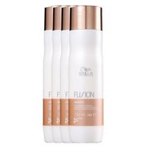 Kit 4 Shampoo Fusion 250ml - Wella Professionals