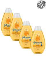 Kit 4 Shampoo Johnson's Baby Tradicional Vitamina B5 400ml