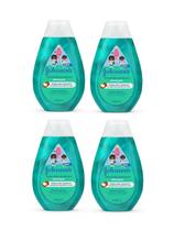 Kit 4 Shampoo Kids Blackinho Poderoso 400 ml - Johnson's