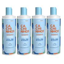 Kit 4 Shampoo Nutritivo Onduleze Baby Cabelos Cacheados