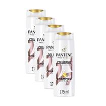 Kit 4 Shampoos Pantene Colágeno Hidrata e Resgata 175ml Kit 4 Shampoos Pantene Colágeno Hidrata e Resgata 175ml
