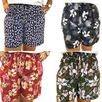 Kit 4 Short Feminino Plus Size Confortável Barato