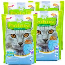 Kit 4 Silica Gato Areia Higienica 5,6kg Cristal Micro Oferta Kit 4 Silica Gato Areia Higienica 5,6kg Cristal Micro Oferta