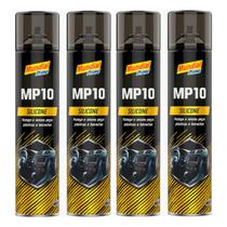 Kit 4 Silicone Spray Aerosol 300ml MP10 Mundial Prime Neutro Kit 4 Silicone Spray Aerosol 300ml MP10 Mundial Prime Neutro