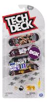 Kit 4 Skate De Dedo Coleção Dgk - Tech Deck