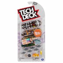 Kit 4 Skate De Dedo Coleção Mental Golf 2024 - Tech Deck