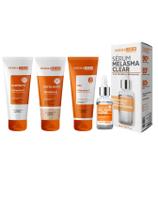 Kit 4 skin care melasma clear clareador dermachem