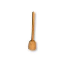 Kit 4 Socadores para Feijão de Madeira 26x5,5cm