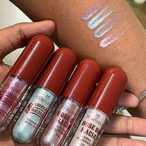 Kit 4 Sombra Iluminador Holográfica Dose Magia Mia Make 3,5g Kit 4 Sombra Iluminador Holográfica Dose Magia Mia Make 3,5g