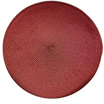 Kit 4 Sousplats Yoi Bordo 38Cmx38Cm Kit 4 Sousplats Yoi Bordo 38Cmx38Cm