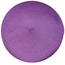 Kit 4 Sousplats YOI Púrpura Metálico 38cmx38cm