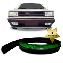 Kit 4 Spoiler Universal Acabamento De Parachoques E Laterais