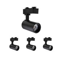 Kit 4 Spot De Trilho 10w 700lm 3000k Preto Blumenau Kit 4 Spot De Trilho 10w 700lm 3000k Preto Blumenau
