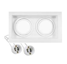 Kit 4 Spot Embutir Multi Recuado Saveenergy 2 Dicroica Duplo Kit 4 Spot Embutir Multi Recuado Saveenergy 2 Dicroica Duplo
