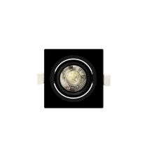 Kit 4 Spot Embutir Quadrado Alltop LED MR16 5W 38º Preto