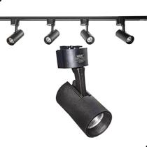 Kit 4 Spot Led 7w e Trilho Eletrificado 1m 127v 220v Bivolt Moderno Econômico