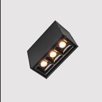 Kit 4 spot sobrepor picco home orientavel 7w 34 2782 ab s bm 2700k ip40 interlight branco preto 480lm irc90 Kit 4 spot sobrepor picco home orientavel 7w 34 2782 ab s bm 2700k ip40 interlight branco preto 480lm irc90