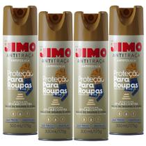 Kit 4 Spray Anti Traça Jimo 300ml Traças de Roupa e de Livros
