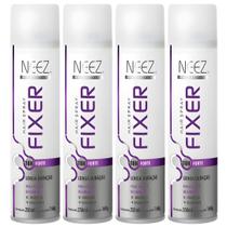 Kit 4 Spray Fixador De Cabelo Profissional Neez Laque Capilar Fixação Forte 18 Horas 250ml Kit 4 Spray Fixador De Cabelo Profissional Neez Laque Capilar Fixação Forte 18 Horas 250ml