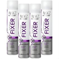 Kit 4 Spray Fixador De Cabelo Profissional Neez Laque Capilar Fixação Forte 18 Horas 400ml Kit 4 Spray Fixador De Cabelo Profissional Neez Laque Capilar Fixação Forte 18 Horas 400ml