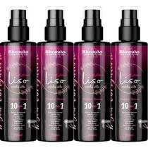 Kit 4 Spray Meu Liso Minha Vida Protetor Térmico 10 Em 1