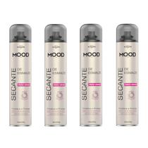 Kit 4 spray secador secante de esmalte unha ae mood 400ml mh