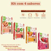 Kit 4 Sticks de Petisco Saudável e Funcional p/ Cães Spin Fit 50g 35% Proteína Ômega 3 e 6 Psyllium Prebiótico Kit 4 Sticks de Petisco Saudável e Funcional p/ Cães Spin Fit 50g 35% Proteína Ômega 3 e 6 Psyllium Prebiótico