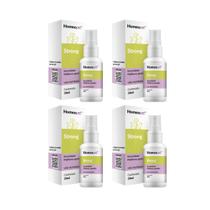 Kit 4 Strong Cães Gatos Imunidade Apetite Homeopet 30ml