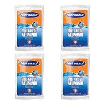 Kit 4 sulfato de aluminio hidroazul 2k cada