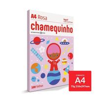 KIT 4 sulfite Colorido A4 chamex 100 Folhas - chamequinho